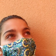 מסכת בד רב פעמית מעוצבת