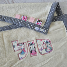 שמיכת תינוק.ת עם שם