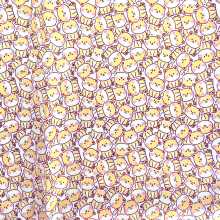 בד חתלתולים צהובים